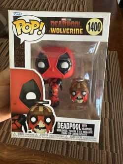 Deadpool With Headpool Funko Pop 1400