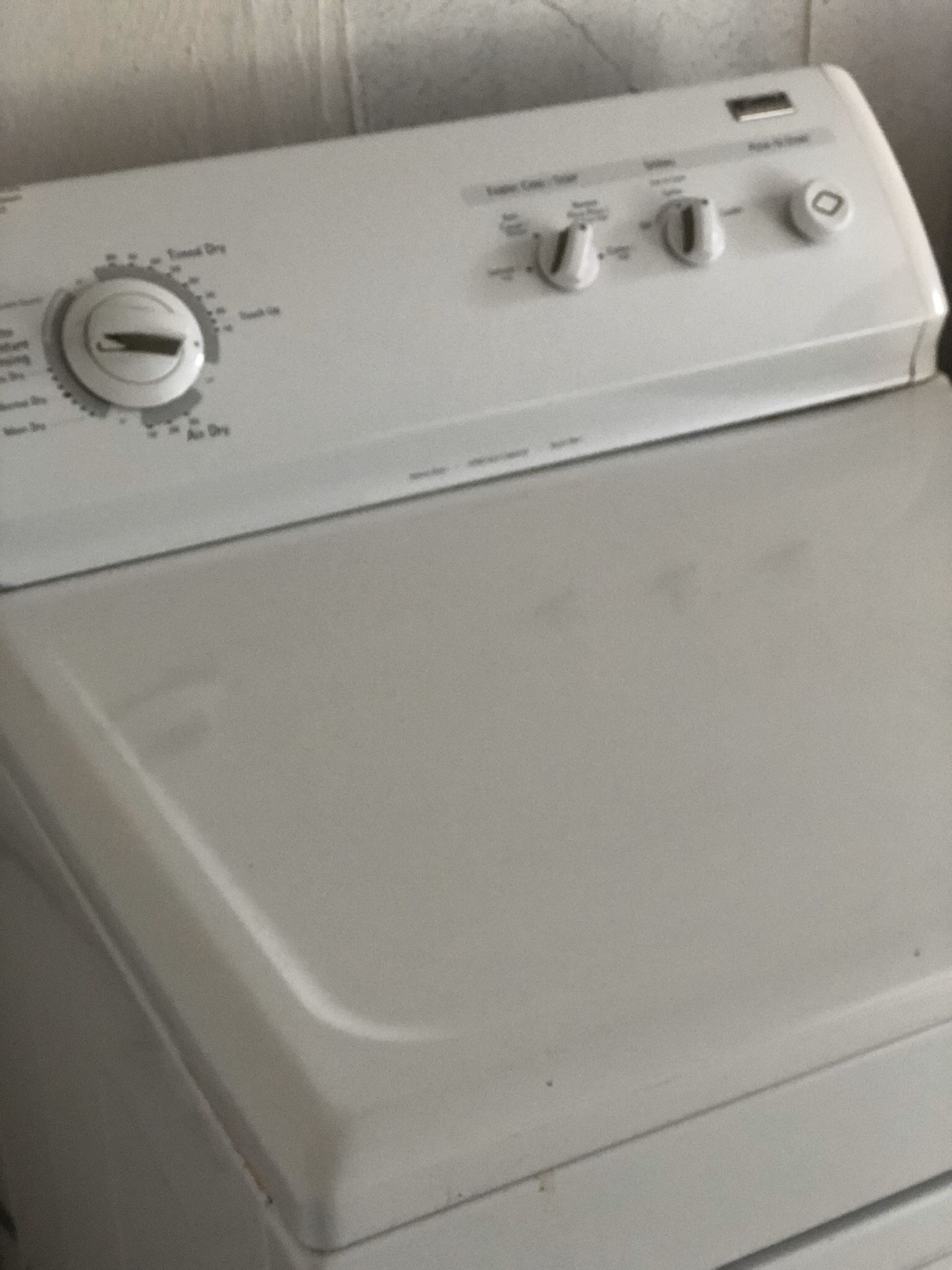 kenmore elite white dryer