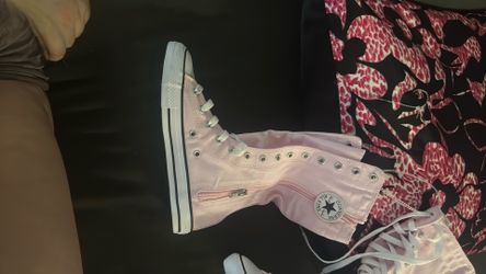 Converse Pink High Top (a Little Below Knee))