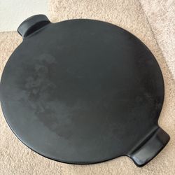 Emile Henry Round Pizza Stone Sourdough Bread Stone14.4", Charcoal