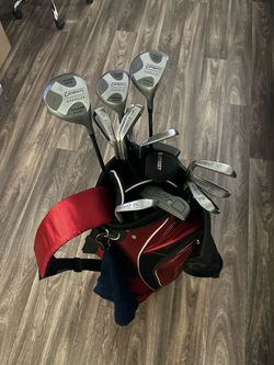 Turnburry Oversize Titanium Alloy Golf Club Set with Bag
