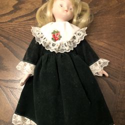 Vintage Christmas Doll 