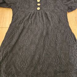 Tulle Black Dress