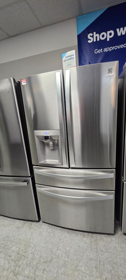 Kenmore Elite French Door 4‑Door Fridge – Stainless, Water & Ice