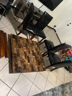 Free dining set