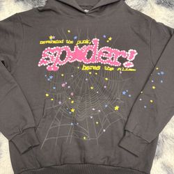 Sp5der P*nk V2 Hoodie ‘Black’