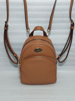 Michael Kors backpack convertible to crossbody bag. Brown Gold. Beautiful Women's small purse handbag. Like new
