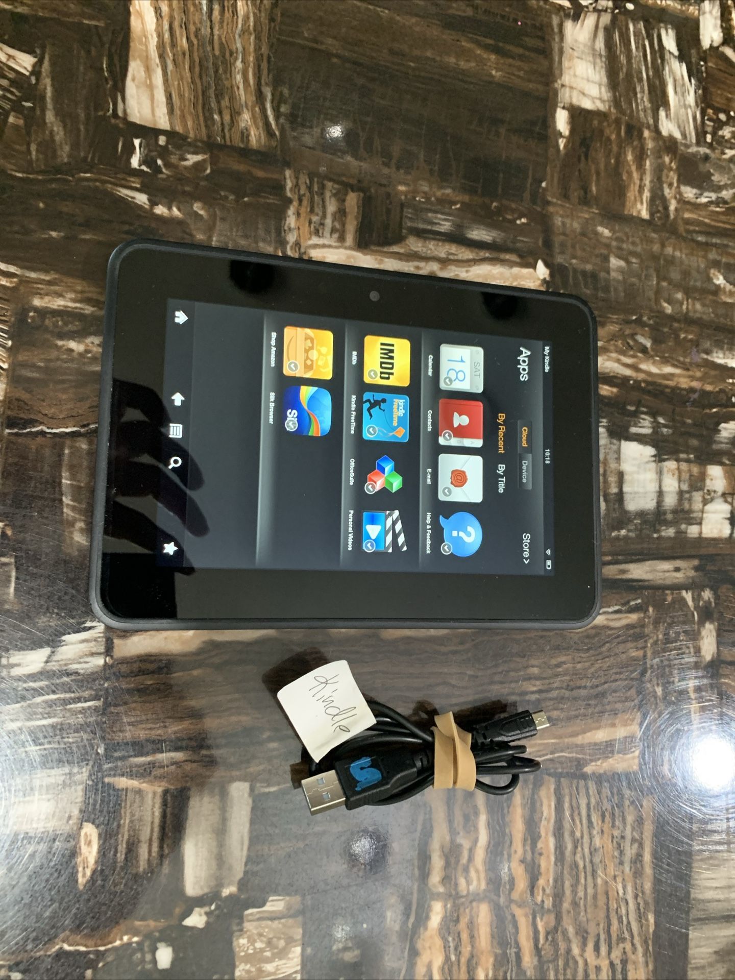 Amazon Kindle Fire HD 7 X43Z60 16GB eReader Tablet - Factory Reset - TESTED