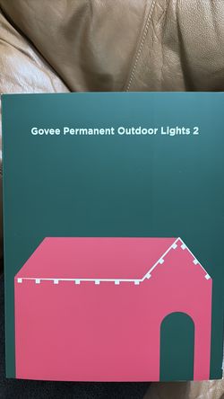Govee Permanent Outdoor Lights 2, 100ft RGBIC H705E 72 LED Lights White NEW