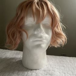 strawberry blonde synthetic wig