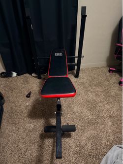 🏋️ Marcy Pro Weight Bench with Rack – $125 OBO