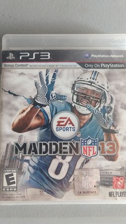 Madden 13 PS3