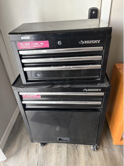 Husky 26” Rolling 5 Drawer Tool Chest and Cabinet