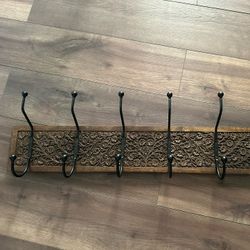Stylish Wooden Apparel Rack