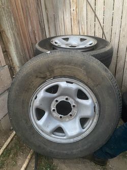 Tire and Rim, set of 4