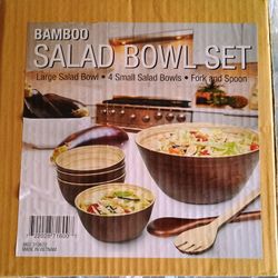 Bamboo Bowl Set