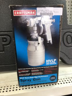 Craftsman spray gun