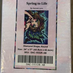 Diamond Art Club DAC Spring To Life By Hannah Lynn Diamond Painting NEW RETIRED RARE