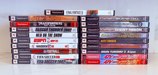19 PlayStation 2 Games ($10 Each)