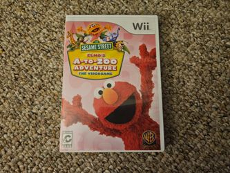 Elmo's A To Zoo Adventure Nintendo Wii