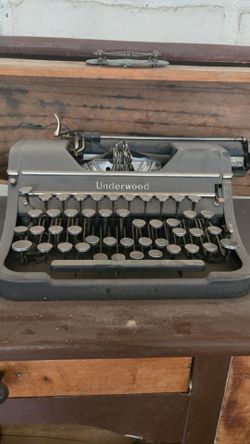 Antique  typewriter