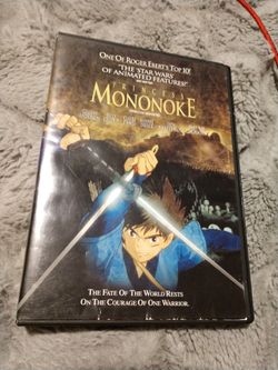 Princess Mononoke DVD (Arlington)(Read Before Messaging)