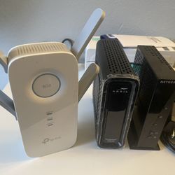 Tp Link Wifi Extender, Arris modem & Netgear router
