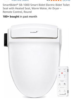 Electric heated bidet (new in box)