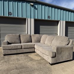 Ashley Furniture Gray Bovarian Sectional