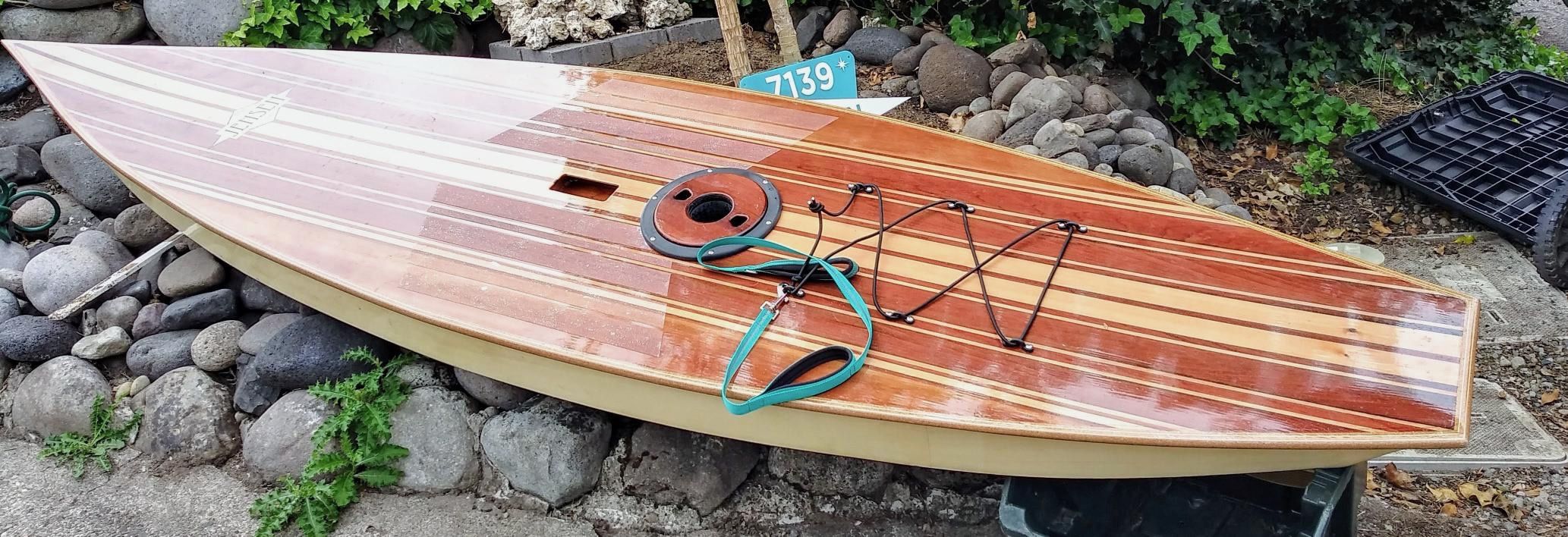 Handmade Paul Jensen Stand Up Paddleboard