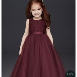 David’s Bridal Flower Girl Dress