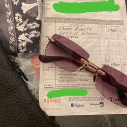 Chrome Heart Glasses Authentic 