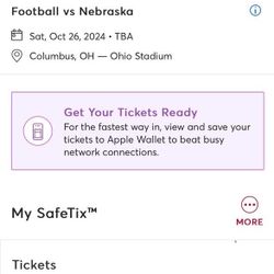 Osu Vs Nebraska 10/26