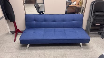 Blue Futon Sofa