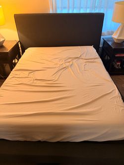 Title: FREE Queen Bed & Bed Frame – Must Pick Up 🛏️