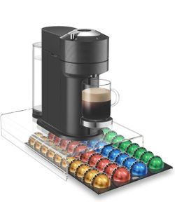 Storage Drawer - 40 Coffee Pod Holder for Nespresso Vertuo capsules