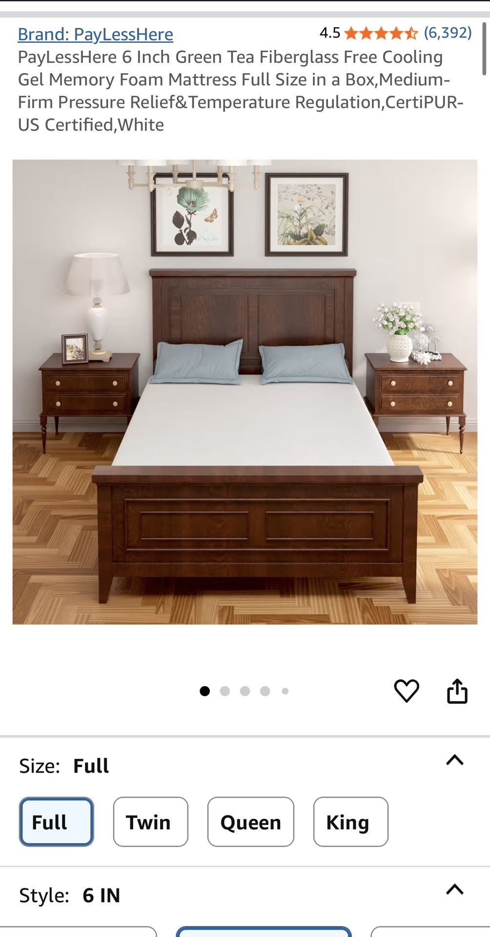 Full Size Mattress