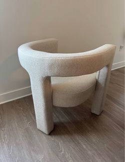 Modern Bouclé Accent Chair