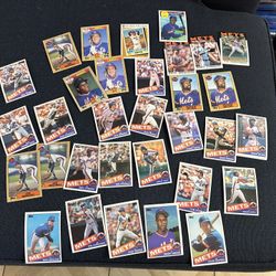 Baseball Cards. New You’re Mets. 