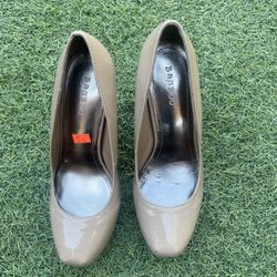 Bamboo platform heels