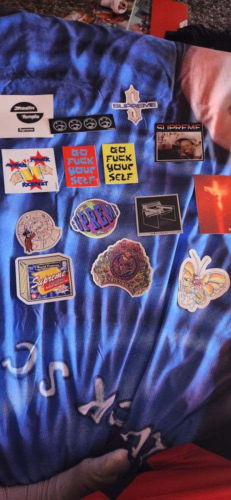 Surpreme Stickers Lot