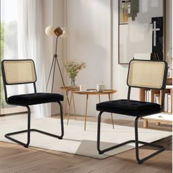 Set of 2 Colamy Century Modern Chairs, New in Box (NOT assembled)/Par de sillas nuevas Colamy