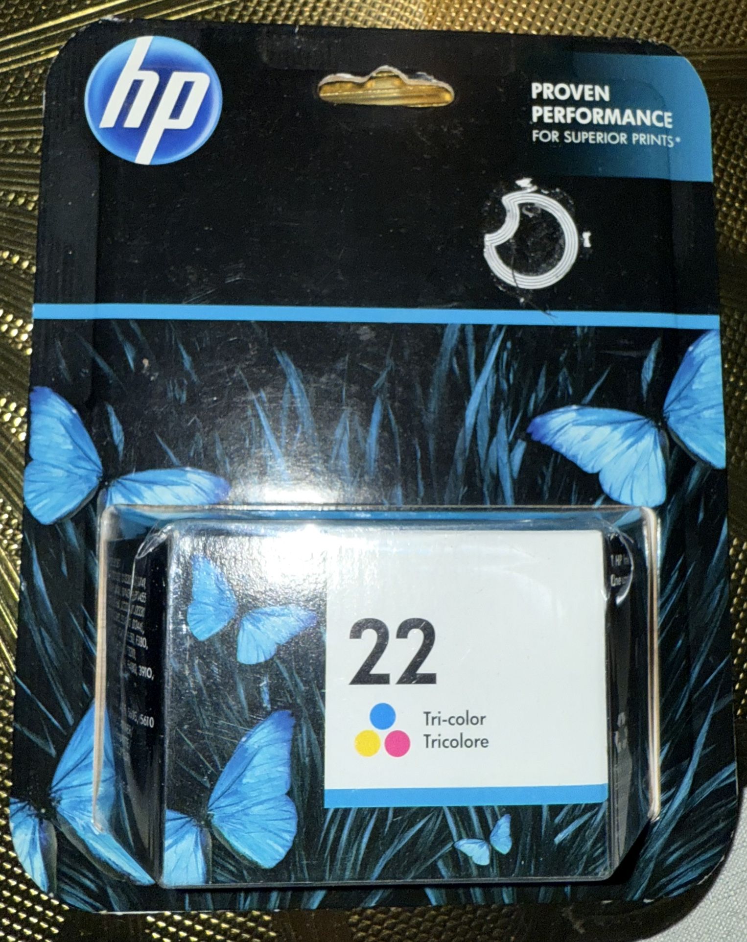 HP 22 Tri-color Ink Cartridge