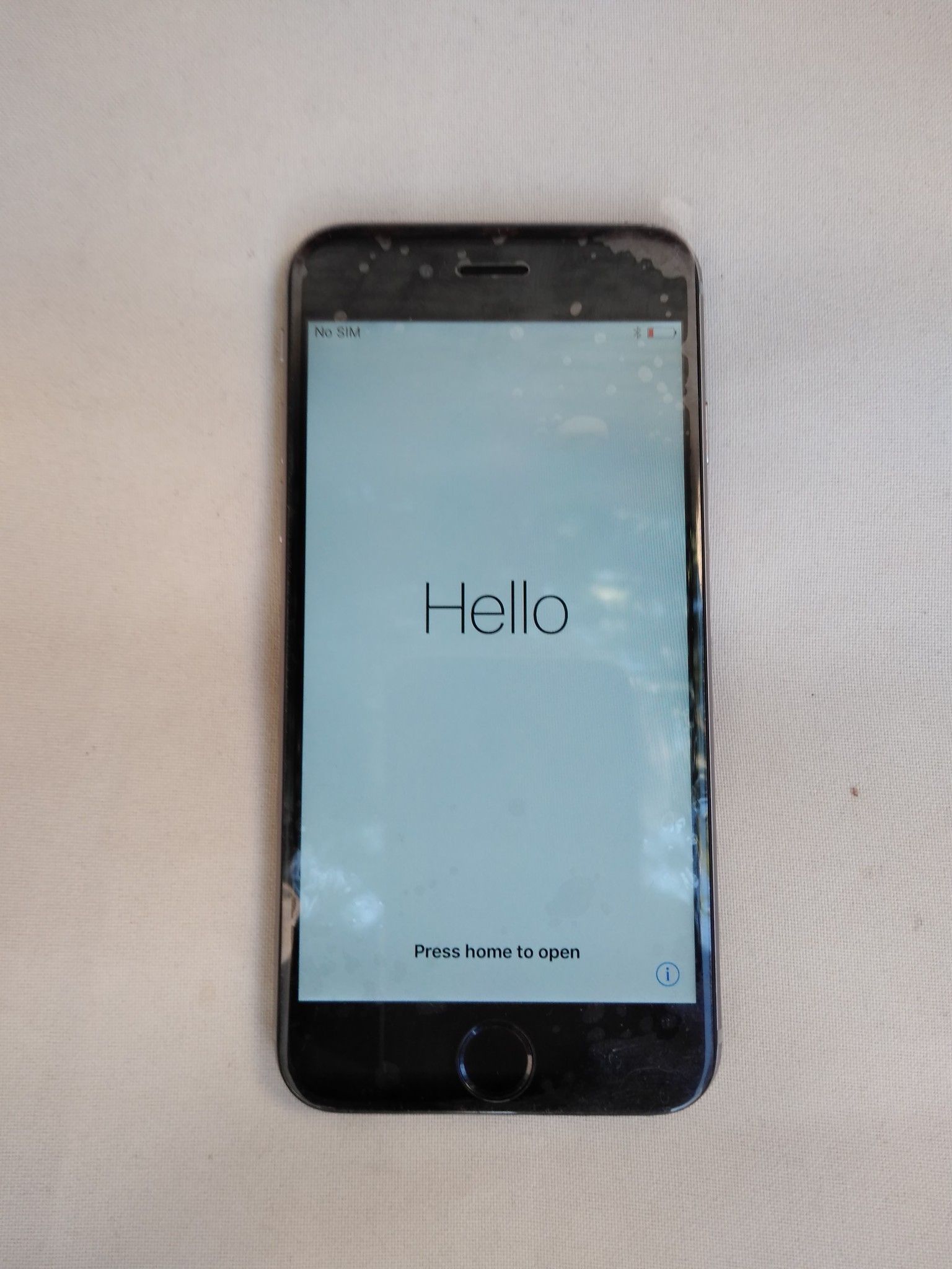 APPLE iPhone 6 MODEL # A1549