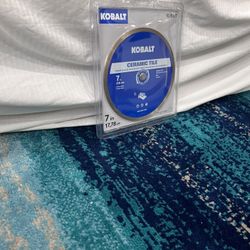 Brand New Kobalt 7-in Wet Continuous Rim Diamond Saw Blade 5+ available