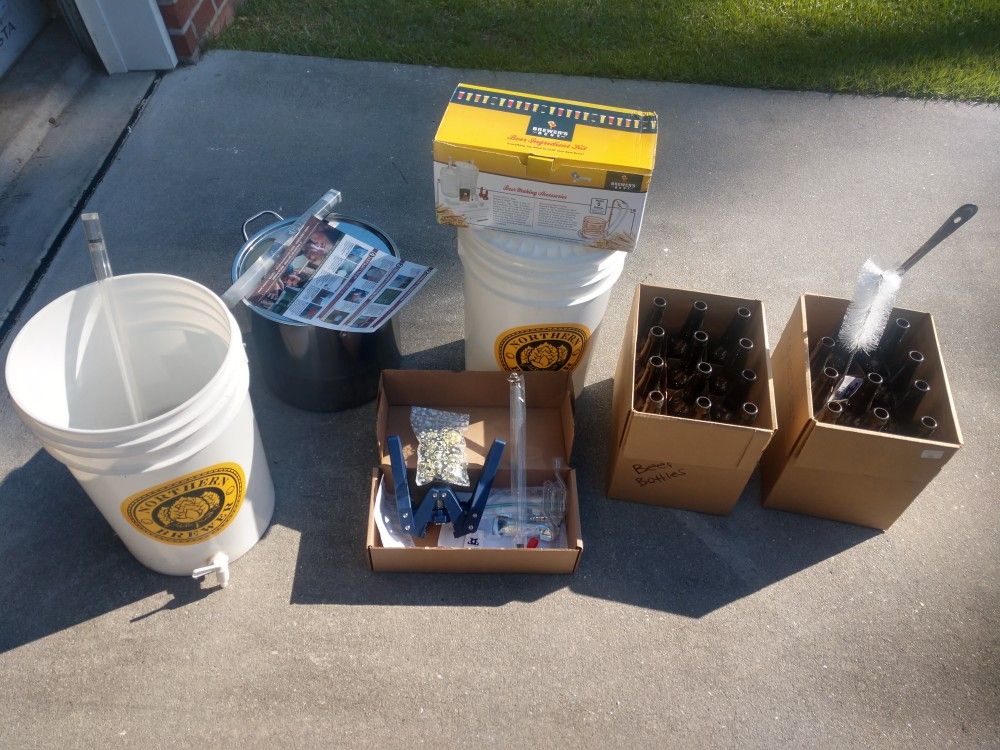 Homebrewing Kit! Everything You Need Is Included!