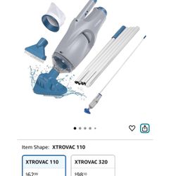 KOKIDO (2025) Rechargeable Handheld Pool Vacuum, Aluminum Pole and 2 Brush Heads, 10GPM flowrate Ideal for Pools up to 20ft, Cordless 60 mins Spot Cle