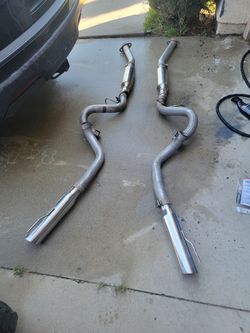 Slp cat-back exhaust for ford mustang