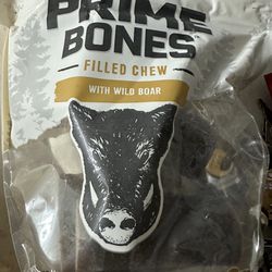 Purina Prime Bones Wild Boar Flavored  Dog Treats