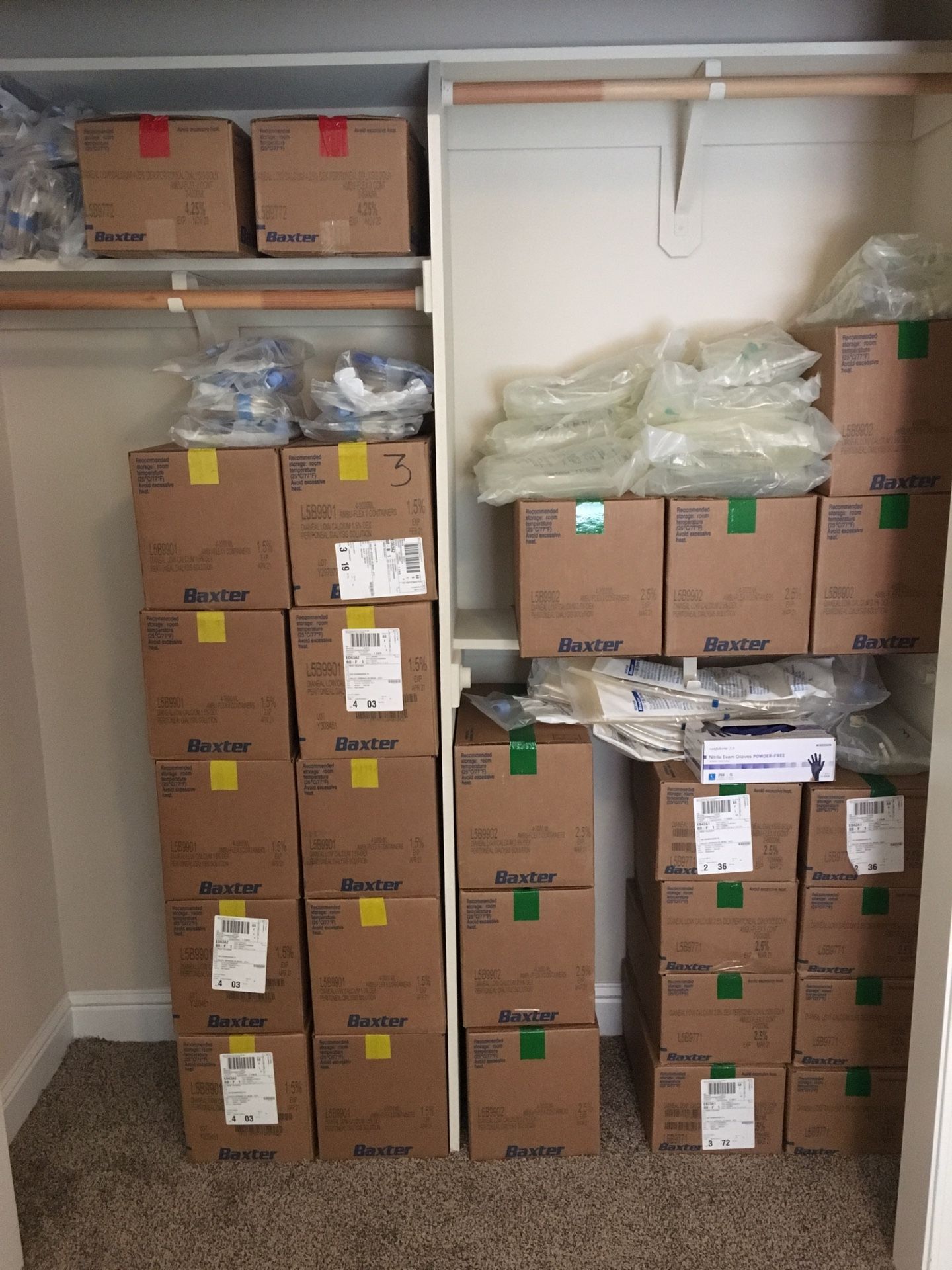 Kidney Dialysis supplies